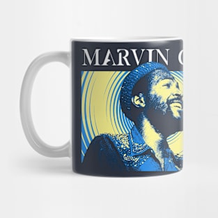 Classic Marvin Gaye Light Blue Mug